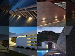 Προσαρμοσμένο IP67 Ανερόπλεκτο 4 πλευρικές εκπομπές Spot Light Path Lights Ανερόπλεκτο LED υπόγειο φως