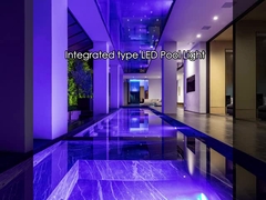 JPY120-AC 6watt RGBW Ultra Thin 316ss LED υποβρύχιας πισίνας φως