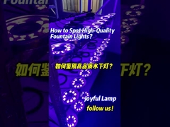 IP68 RGB 3σε1 Πλήρες Χρώμα 316 Ανοξείδωτο Ατσάλι Υποβρύχιο Προβολέας Φωτισμού Σιντριβανιού