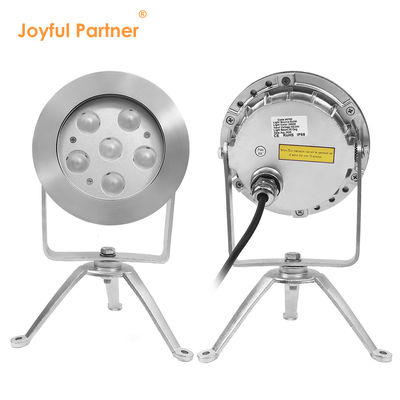 RGBW LED Υποβρύχιο Σποτ Φωτισμού από Ανοξείδωτο Χάλυβα 316 DMX512 Έλεγχος 12V 24 Τάση Αλλαγή Πολλαπλών Χρωμάτων