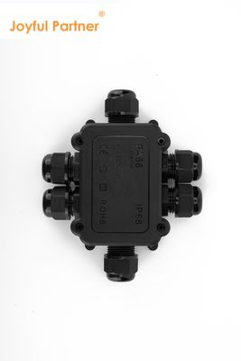 IP68 Εξωτερικό καλώδιο νάιλον Ηλεκτρικό αδιάβροχο κουτί διασταύρωσης 2/3/4/5/6 οδών Συνδετήρα πλαστικό κουτί