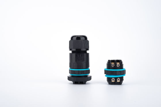 Νέας Γενιάς Αδιάβροχος IP68 Αδιάβροχος Ταχείας Σύνδεσης Για Καλωδίωση 2 Δρόμων 3-Πυρήνων Εξωτερικού Χώρου