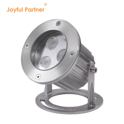 IP68 Αδιάβροχο από ανοξείδωτο χάλυβα 316 3x2W LED κάτω από το νερό φώτα για λίμνη με βάση τοποθέτησης