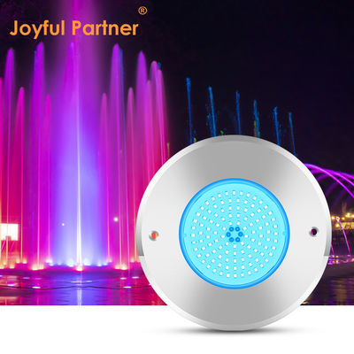 316L από ανοξείδωτο χάλυβα Ηλιακό φως πισίνας DIA 160mm * 32mm AC12v με τηλεχειριστή