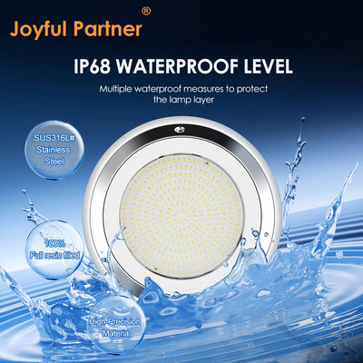 IP68 280mm Φωτισμός πισίνας LED από ανοξείδωτο χάλυβα RGB