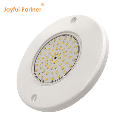 Αντανάκλαση φωτός πισίνας γεμάτη ρητίνη 160mm DC12V 10W Πλήρως πλαστικό SMD2835 108pcs RGBW Χρώμα Σταθερή τάση