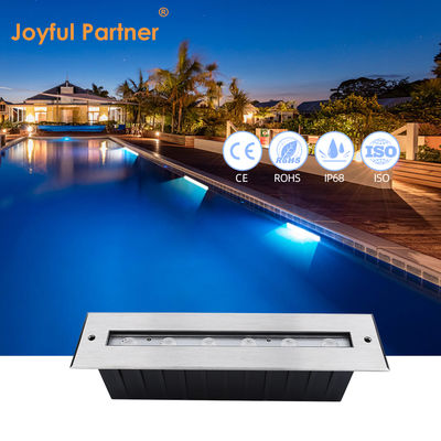 Linear Underwater Pool Light 316 Stainless Steel Warm White DC24V For Water Gardens
