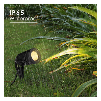 Garden Spike light 14W COB With Anti-glare Hood Aluminum Material IK04 Rating For Outdoor Accent Lighting