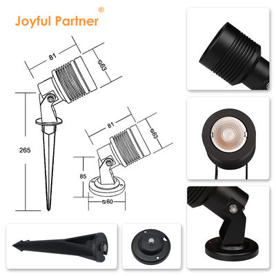 Ρυθμίσιμη γωνία κήπου προς τα κάτω Φως 6W 10W τετραγωνικό εξωτερικό φωτισμό εδάφους