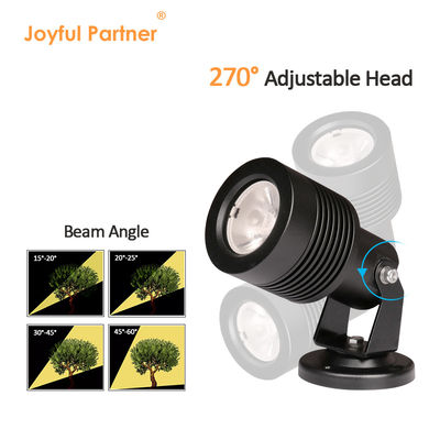 Ρυθμίσιμη γωνία κήπου προς τα κάτω Φως 6W 10W τετραγωνικό εξωτερικό φωτισμό εδάφους