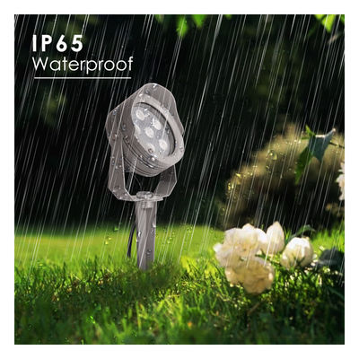 Αλουμινίου κράμα LED κήπο Spot Light IP65 Αδιάβροχο εξωτερικό λαστιχάκι Spotlight