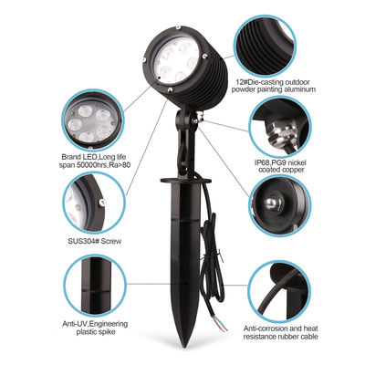 24VDC Εξωτερικό φως LED 5W 10W 15W χαμηλής τάσης φώτα LED