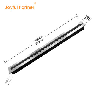 24W DC 24V LED υπόγειο φως Αδιάβροχο θαμμένο ανάχωμα πάτωμα φωτισμός κατάστρωμα