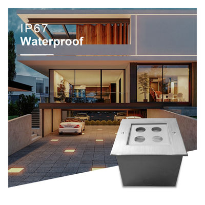 12V DC LED εξωτερικό υπόγειο φως IP67 θαμμένο 3W 4W 8W