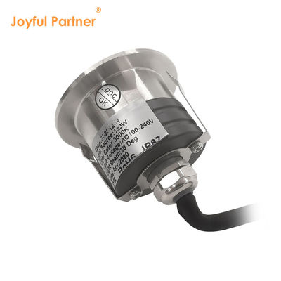 Εξωτερικός κήπος Μίνι υπόγειο φως υψηλής τάσης 100-240V με εξωτερικό οδηγό 1W 3W κάλυψη από ανοξείδωτο χάλυβα