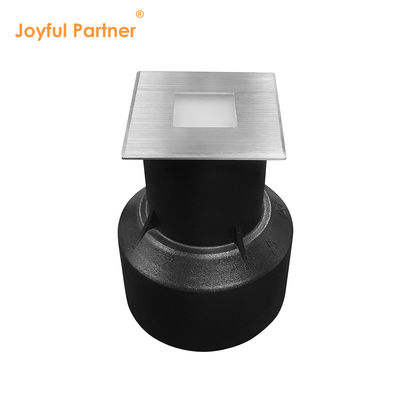 IP67 LED Ενδοδαπέστερο φωτισμό 1W 2W 3W Αναποδογυρισμένα φώτα Square SS Cover