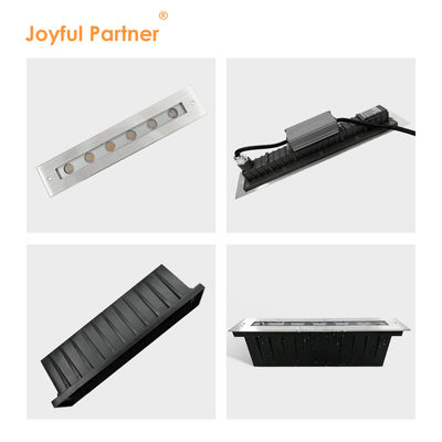 Γραμμικό φως LED 12W DMX512 από ανοξείδωτο χάλυβα