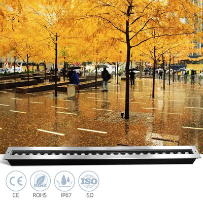 Ενδοδαπέστερο γραμμικό φως με φως 1 μέτρο μήκος 24W 48W IP67 Δυνατότητα ελέγχου DMX για εξωτερικό κήπο