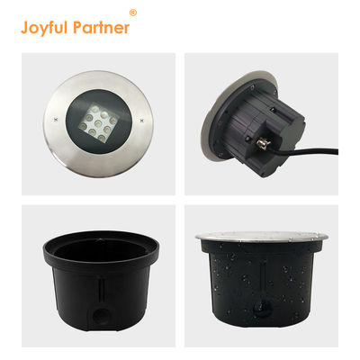 Αδιάβροχο ενδογυμνό φωτισμό Αλουμινίου Κουτί 3500K Θερμο άσπρο DIA162MM 2 χρόνια εγγύηση