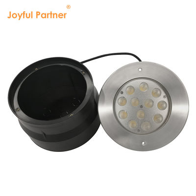 IP67 LED υπόγειο φως 12W 24W 36W DIA185MM RGB3in1 3000K ζεστό λευκό για Garden Park Plaza