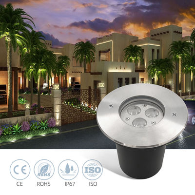 Υπόγεια LED Φώτα Πάρκινγκ 3W 6W 9W COB Υπόγεια εξωτερικά φώτα διαδρομής