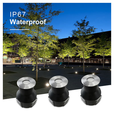 3W IP67 Στρογγυλό φωτιστικό κατάστρωμα 316 LED υπόγειο φως από ανοξείδωτο χάλυβα