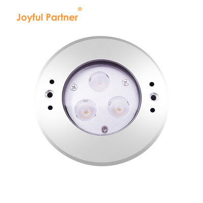 3W Αδιάβροχο IP68 LED Υδροβόλο Φως πισίνας 316 SS RGB DMX512 Φως λίμνης