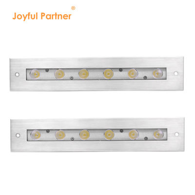 316 SS Υδροβρύχια φωτιστικά πισίνων 12v 24v DC IP68 Γραμμικά φωτιστικά πισίνων