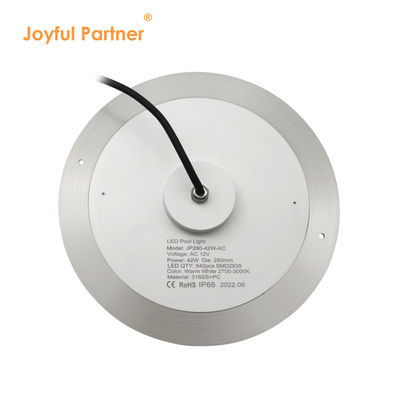 IP68 LED PAR56 Φως πισίνας RGB αλλαγή χρώματος 12VAC 42W LED λάμπες λίμνης