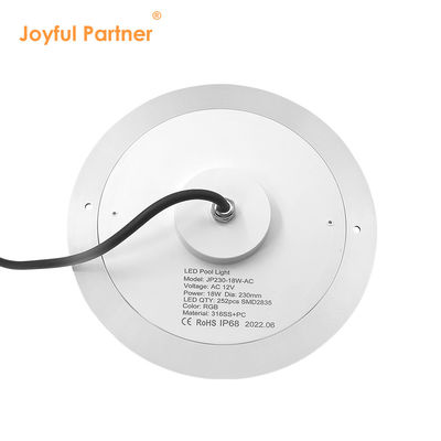 DC12V LED PAR56 Φως πισίνας 18W 25W 35W LED RGB Φως πισίνας IP68
