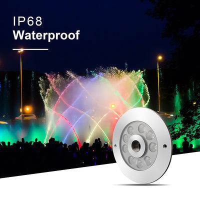 27W 3 σε 1 RGB LED φωτεινό πηγάδι από ανοξείδωτο χάλυβα για εμπορική πλατεία