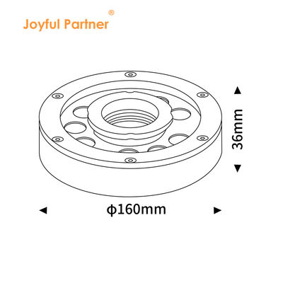 IP68 LED υποβρύχιο φωτιστικό φεγγάρι 2700K - 6500K SS316 12V / 24V συμβατό