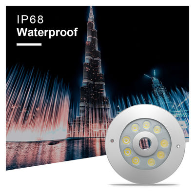 Χρωματιστό φως φεγγαριού LED 2700k - 6500k IP68 LED υποβρύχιο φωτισμό
