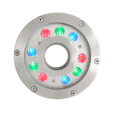 18W RGB LED φωτισμός πισίνας φωτισμός DMX έλεγχο Αδιάβροχο IP68 υποβρύχιο φως