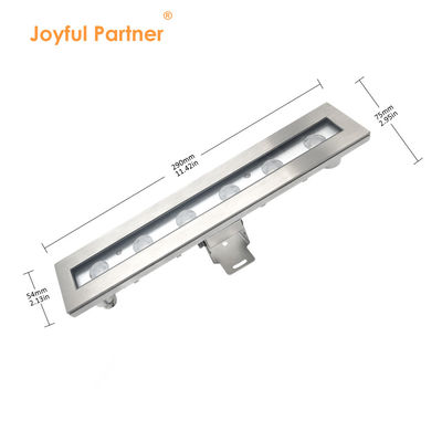 Φωτιστικό Σποτ LED Υποβρύχιο IP68 6W 12W RGB3 σε 1 Μήκος 290MM Με Στήριγμα Στήριξης