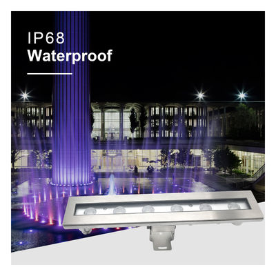 Φωτιστικό Σποτ LED Υποβρύχιο IP68 6W 12W RGB3 σε 1 Μήκος 290MM Με Στήριγμα Στήριξης