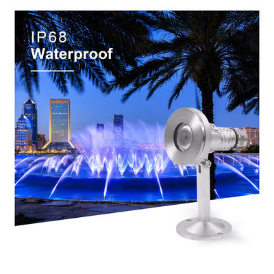 Πυρόστεγοι IP68 Φώτα πισίνας Rgb Dmx SS 316 LED Φωτισμός σιντριβάνι
