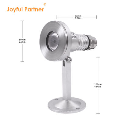 Αδιάβροχα φώτα πισίνας IP68 Rgb Dmx SS 316 LED Φωτισμός σιντριβανιού με βραχίονα στήριξης