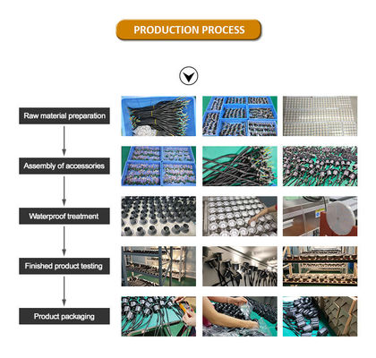 Εξωτερικό φως LED μειωμένο τοίχωμα IP65 Αδιάβροχο αλουμίνιο φώτα LED για σκάλες