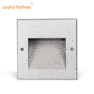 Ενσωματωμένο Φωτιστικό Τοίχου LED IP65 Αδιάβροχο Τετράγωνο 12V 220V Τάση Προσαρμοσμένο Σχέδιο Για Σκάλα