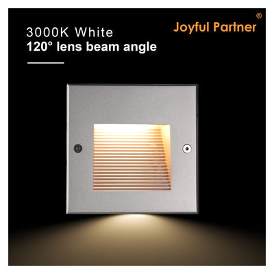 Ενσωματωμένο Φωτιστικό Τοίχου LED IP65 Αδιάβροχο Τετράγωνο 12V 220V Τάση Προσαρμοσμένο Σχέδιο Για Σκάλα
