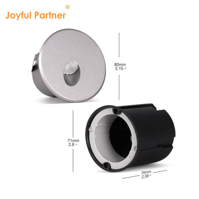 12VDC / 24VDC LED Ενσωματωμένο Φως Τείχους Μίνι IP65 Ενσωματωμένο Φως Σκάλας