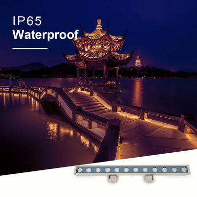 Αλουμινίου χρώμα 18W LED τοίχο πλυντήριο φώτα εξωτερικά αδιάβροχο γραμμικό φως