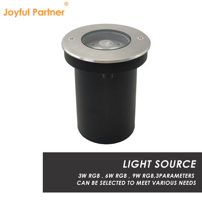Φωτιστικό LED Υπόγειο 3W 6W 9W RGB Αλλαγή Χρωμάτων Ενσωματωμένο Επίπεδο Ενέργειας Α