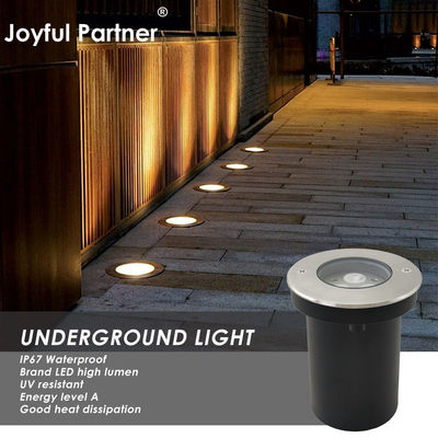 Φωτιστικό LED Υπόγειο 3W 6W 9W RGB Αλλαγή Χρωμάτων Ενσωματωμένο Επίπεδο Ενέργειας Α