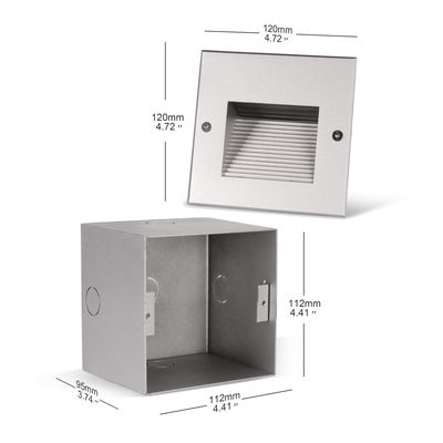 IP65 12V 24V LED Φωτισμός τοίχων διαδρομής σκάλας βήμα φράχτη Δρόμος LED φωτισμός καταστρώματος