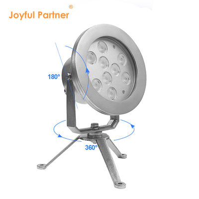 RGBW Φωτιστικά LED Σποτ Νερού DMX Control Ανοξείδωτο Ατσάλι 304 Για Ευρωπαϊκές Παραθαλάσσιες Πισίνες