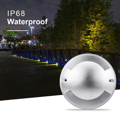 Εξωτερικά φώτα LED διάμετρος IP67 70mm 3W επιφανειακά τοποθετημένη λάμπα φώτα LED με δύο χρόνια εγγύηση