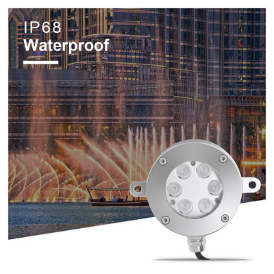 OEM ODM DMX Ελέγχου RGB LED Υδροβρύχιο Φως IP68 Αδιάβροχο 100 lm/w