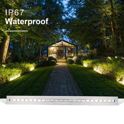 Γραμμικό Φως IP68 Εξωτερικό Αδιάβροχο Ατσάλι DMX512 RGB+3000k Υποβρύχιο Φως